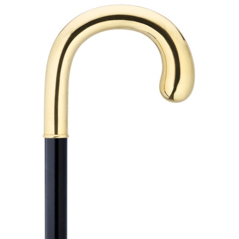 Men’s  14K Bulb Nose Crook Handle