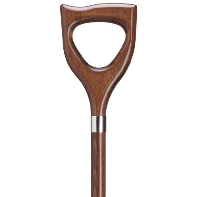 Shovel Handle|Walnut|Black|Scorched