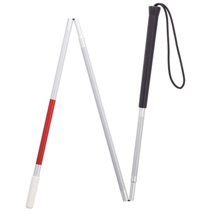 Visuall Impaired Three Section Folding Cane-45
