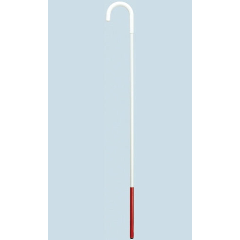 Visually Impaired Aluminum Crook Handle Cane-5-8 .