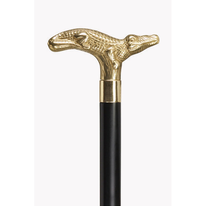 Alligator in Brass|Walnut|Black