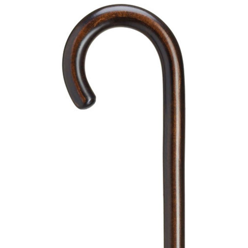 Crook Handle High Gloss Ebony Finish