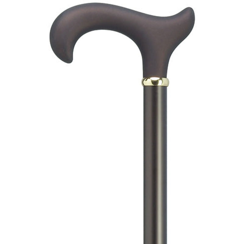 Ergonomic Aluminum Soft Touch Derby-Coffee Brown