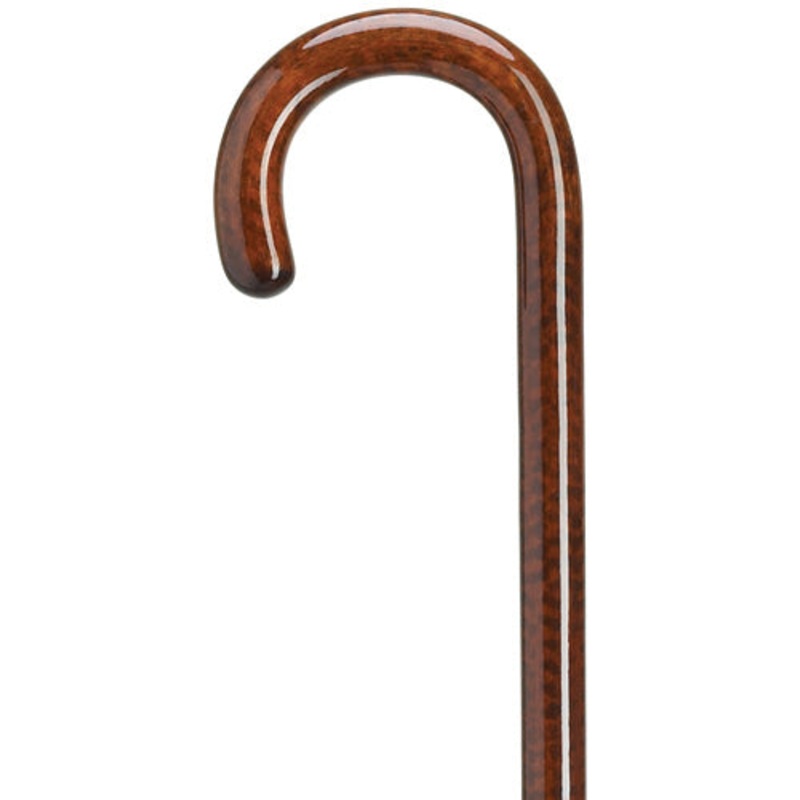Ladies Crook Handle Cane-Snakewood