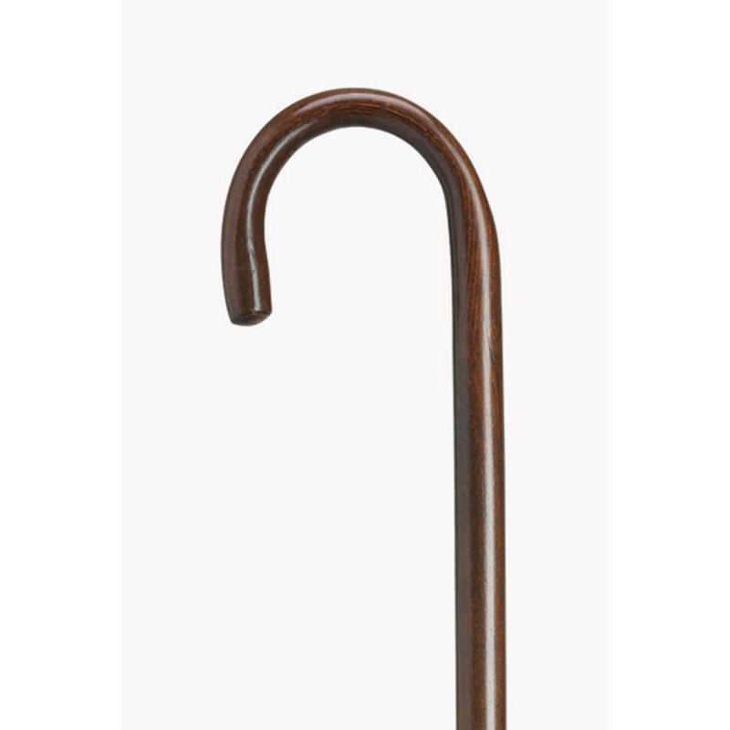 1 Round Nose Crook Handle Hospital Cane