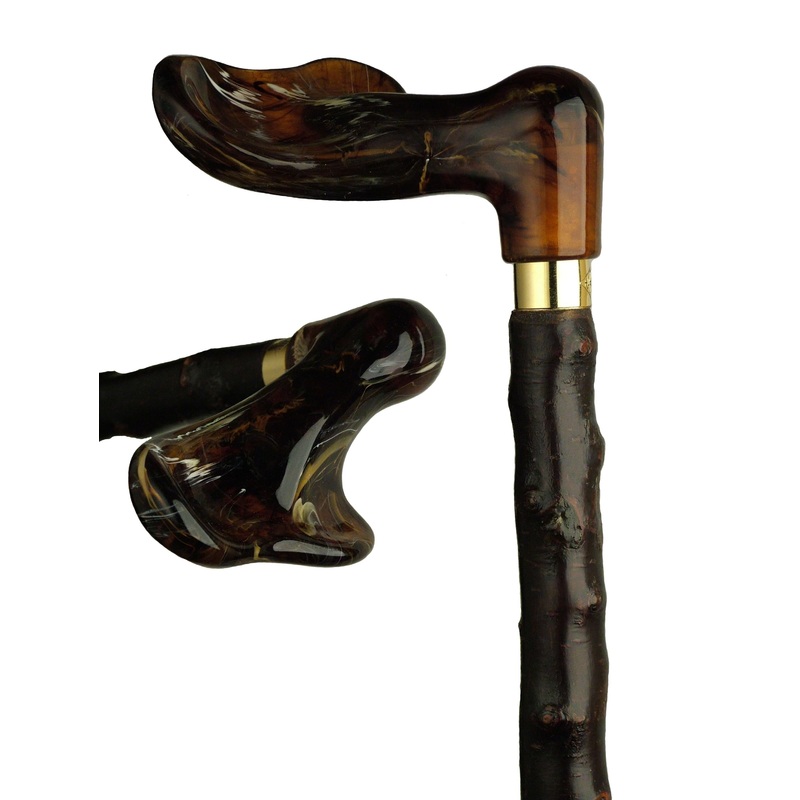 Amber Palm Grip On Blackthorn shaft