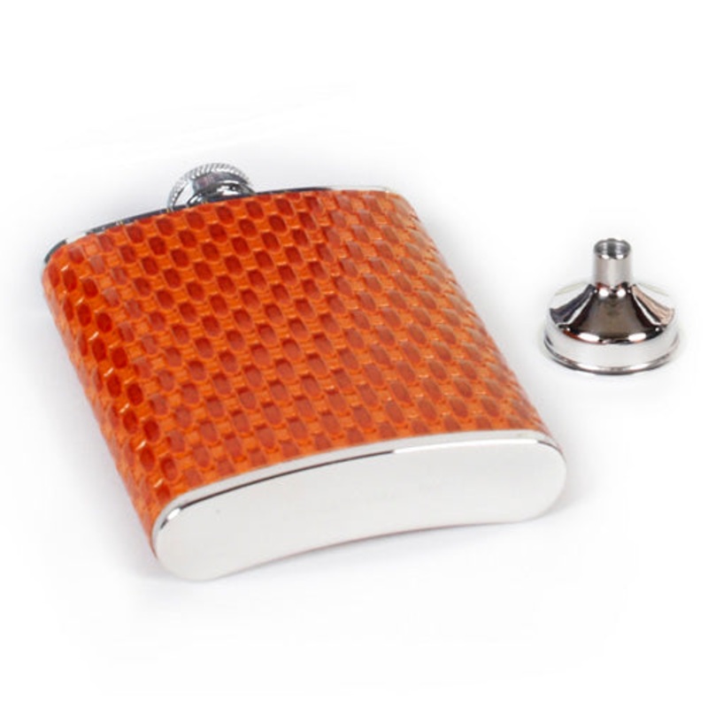 Basket Weave Flask