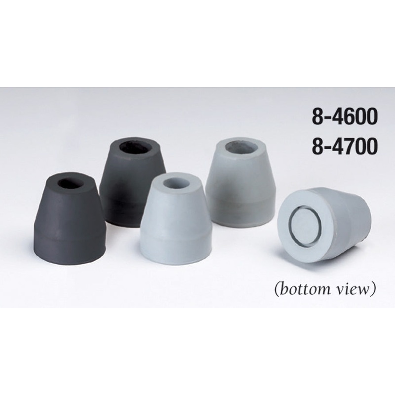 Black Quad Cane Tips-Retail Pack