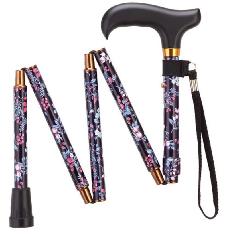 Mini-Folding Adjustable|Dogwood|Fuchsia|Blackberry|Black|Wildflowers|Trumpet Vines