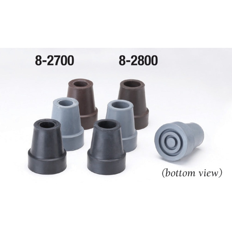 Smooth Cane Tips 3-4|Black|Brown|Grey
