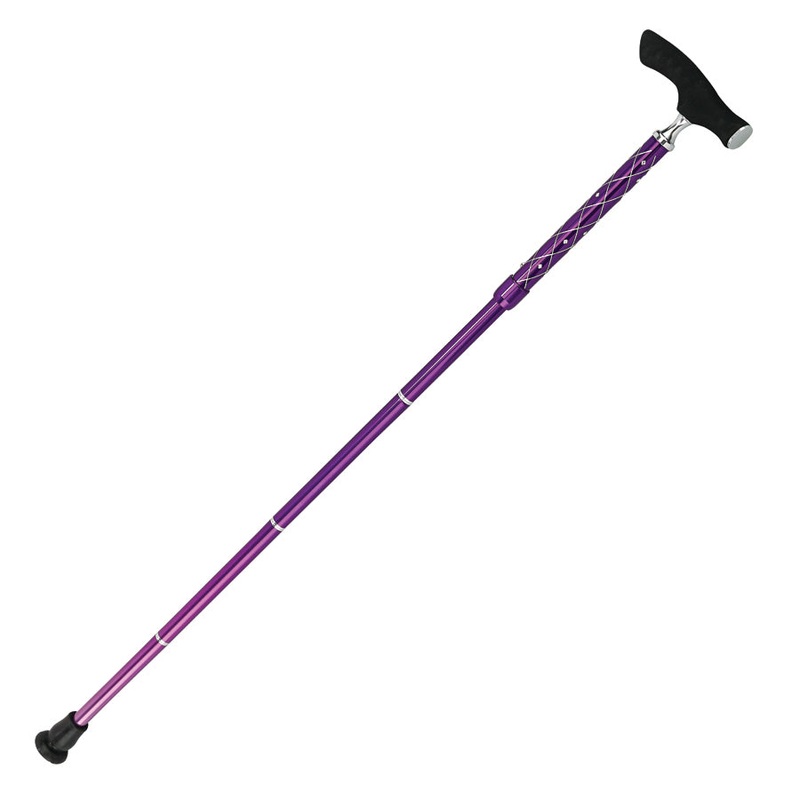 Swarovski Folding Fritz Cane|Purple|Black|Red