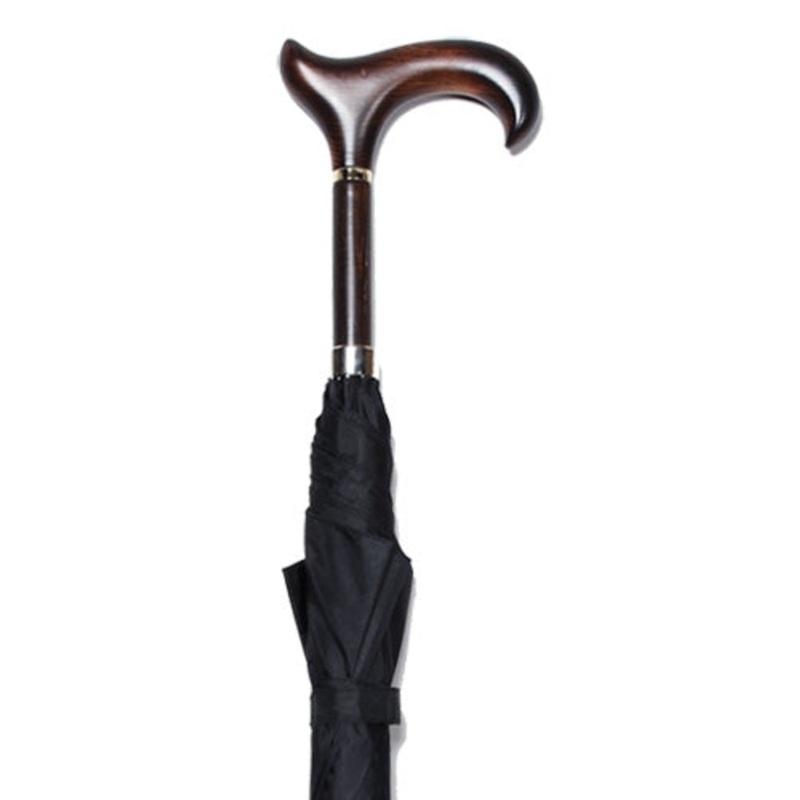 The Classics Walnut Derby Ergo Umbrella