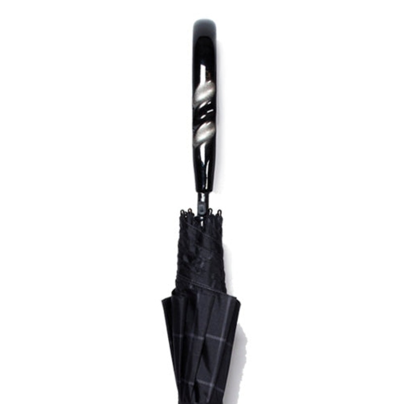 Triple Twist Crook Handle Umbrella