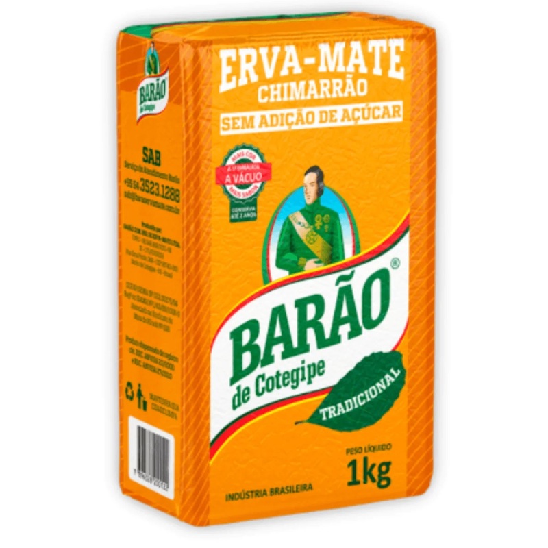 BARO – Erva Mate – Traditional – Vacuum 1 kg