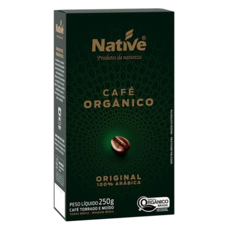 NATIVE Organic Coffee – 250g – Brazilian Coffee