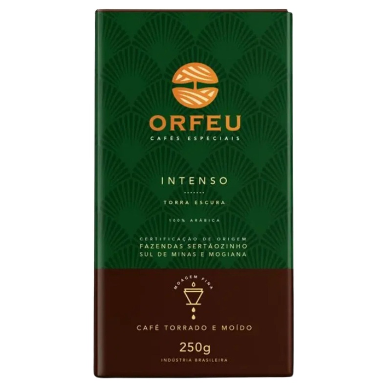 ORFEU Intense 250g – Brazilian Arabica Coffee