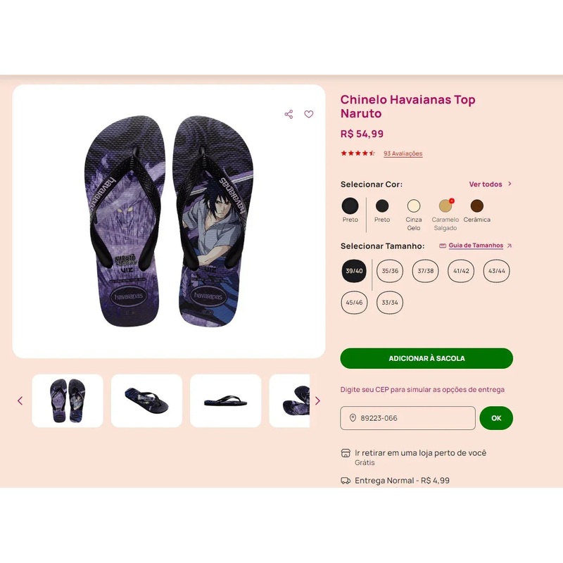 Personal Shopper | Buy from Brazil – Havaianas Brazil – 3 pairs – DDP-