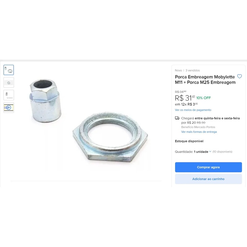 Personal Shopper | Buy from Brazil -Parts for scooters and bikes – 116 units (DDP)-