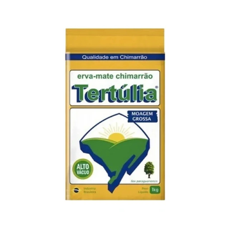 Yerba Mate Chimarro Tertlia Coarse Grind – High Vacuum Packaging 1 Kg (35.27 oz)