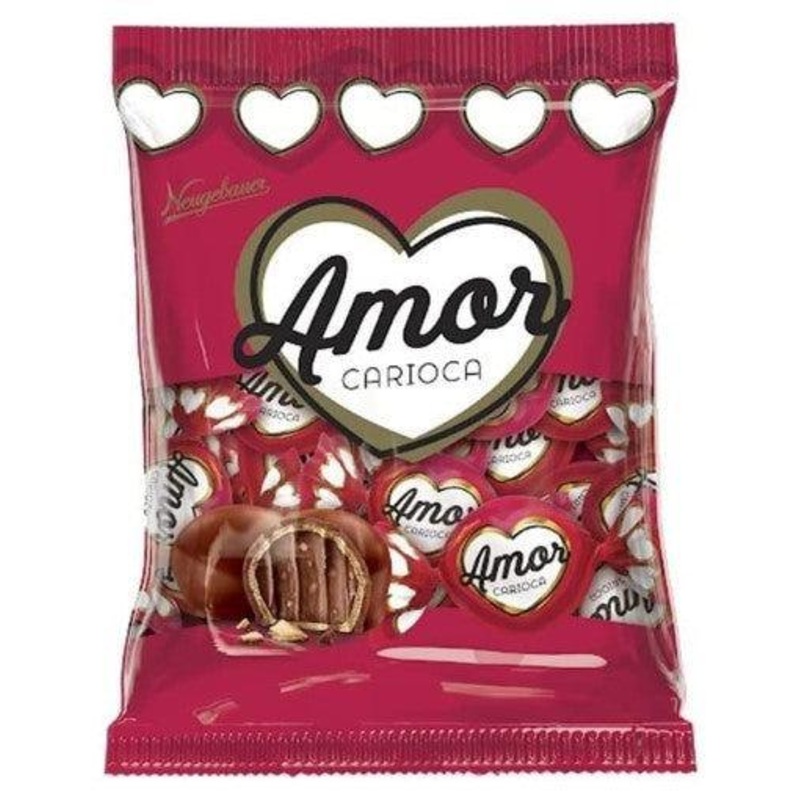 Bonbon Amor Carioca Chocolate – Bag 900g – Neugebauer