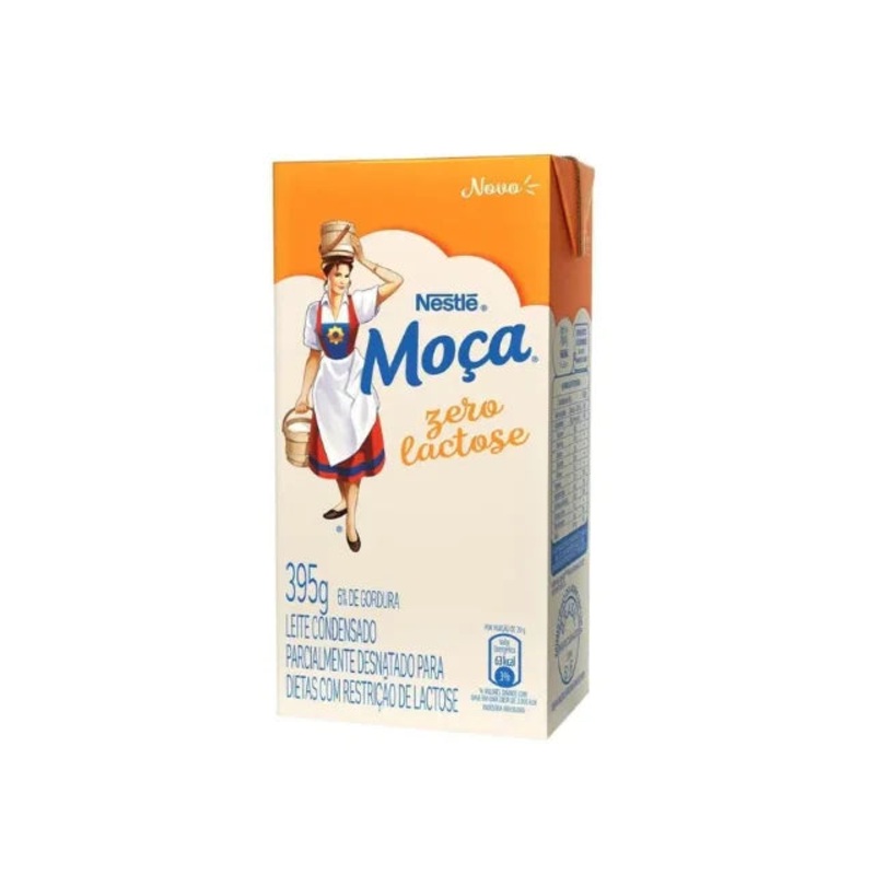 Condensed Milk Leite Condensado MOA Zero Lactose – 395g (13.9 oz) – Nestl