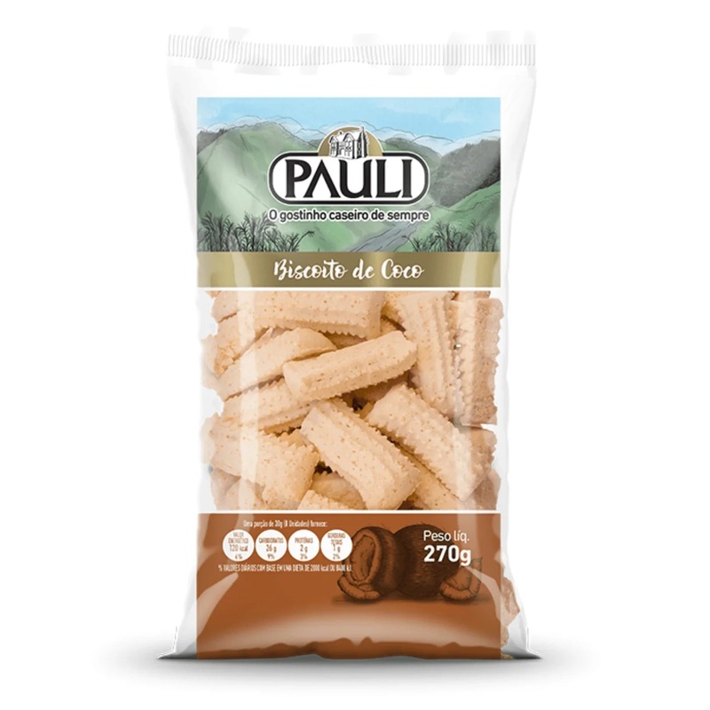 COOKIES – Pauli – Coconut – 270 g