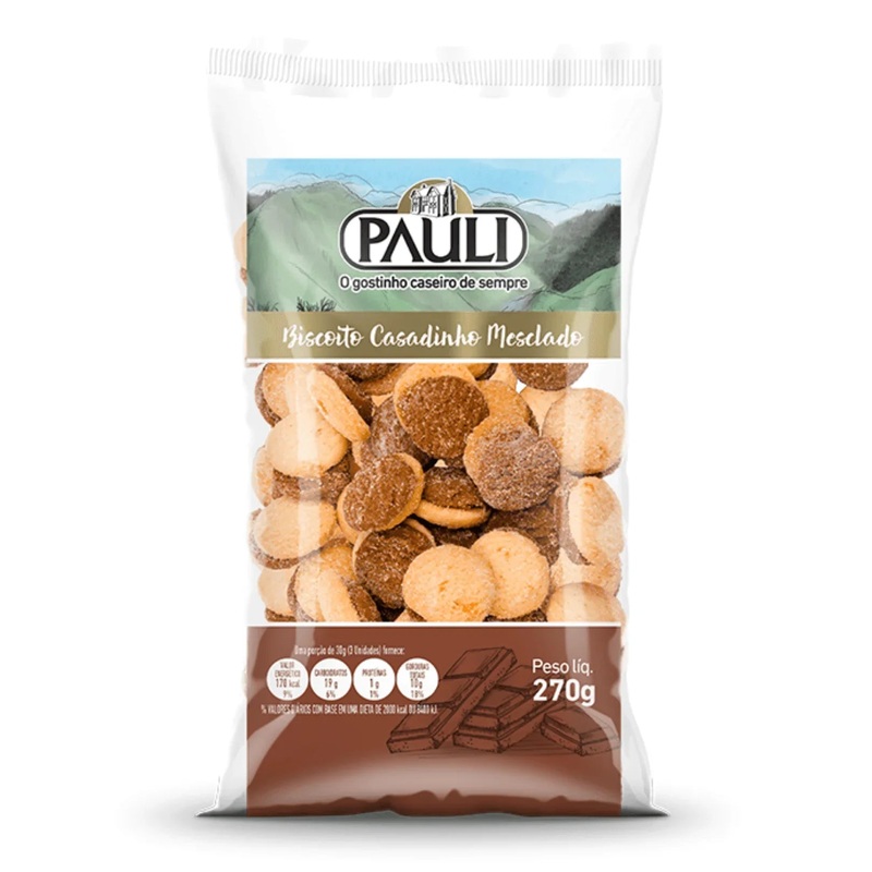 COOKIES – Pauli – Mixed Casadinho – 270 g