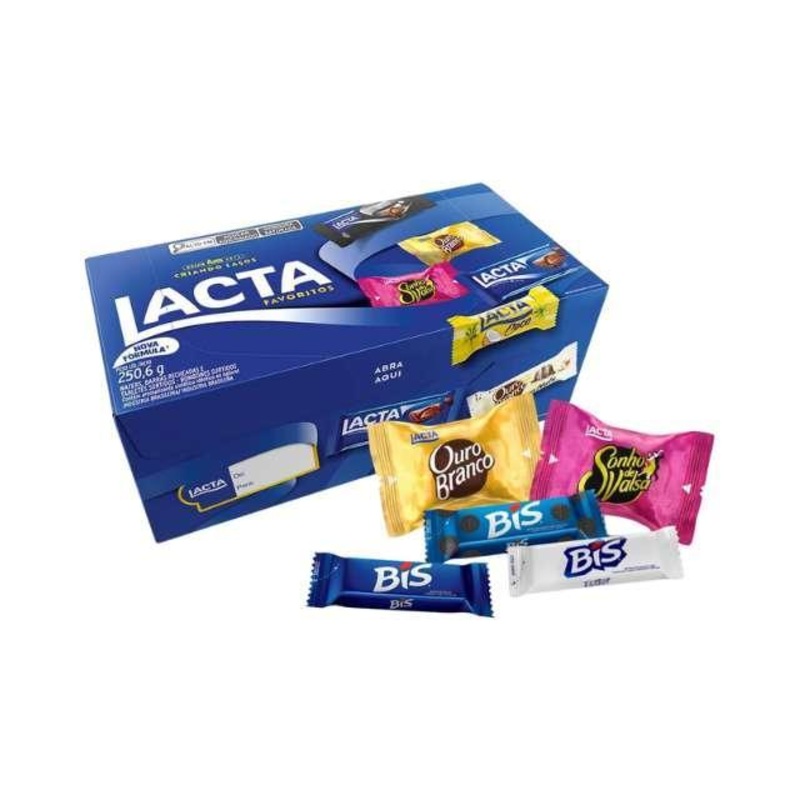 Lacta Assorted Chocolates Favorites Gift Box – 250.6g (8.83 oz)
