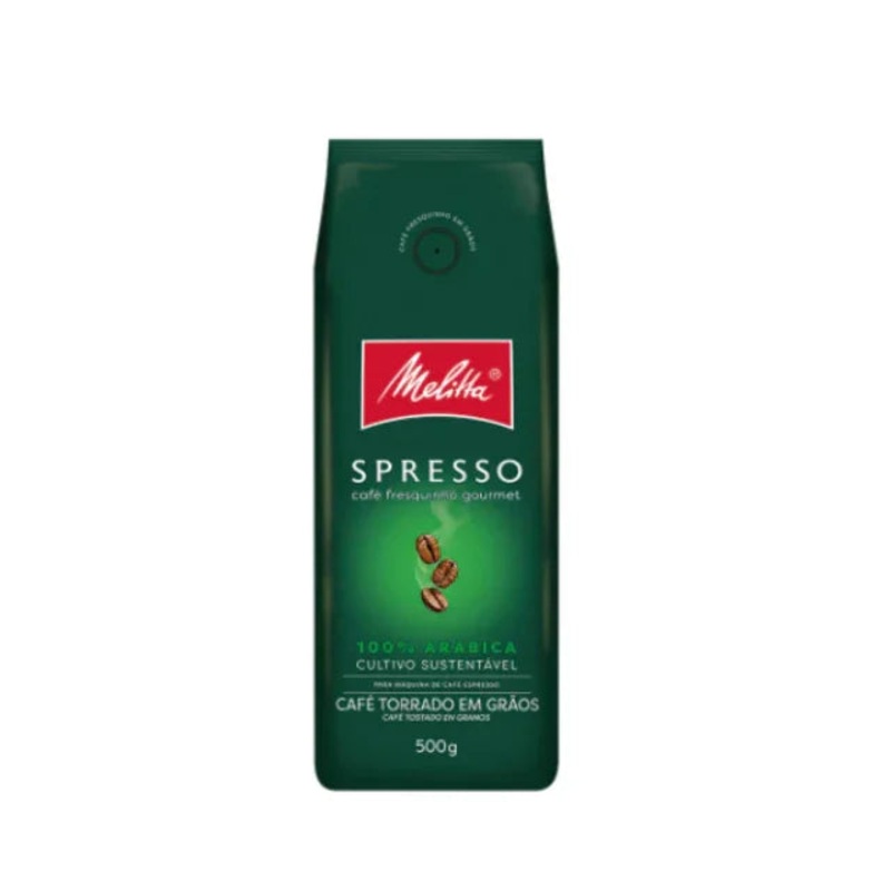 Melitta Spresso 100% Arabica Coffee Beans – 500g (17.6 oz) | Sustainable Gourmet Espresso