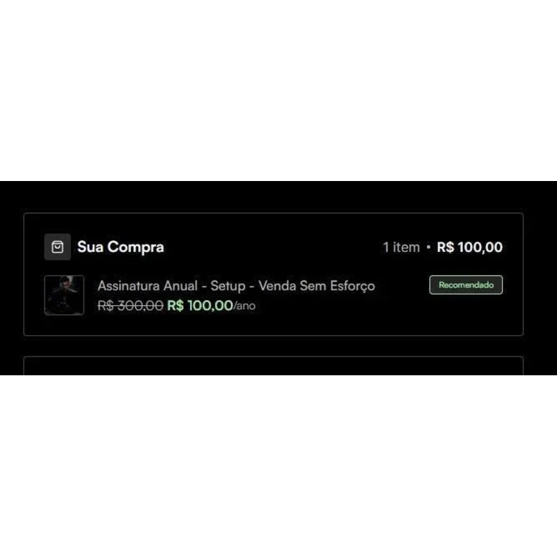 Personal Shopper | Buy from Brazil – Assinatura Anual – Setup – Venda Sem Esforo – 1 item  DIGITAL
