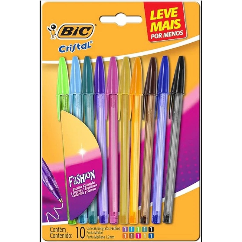 Personal Shopper | Buy from Brazil -Bic Cristal Pen Kit – 5 units (DDP)