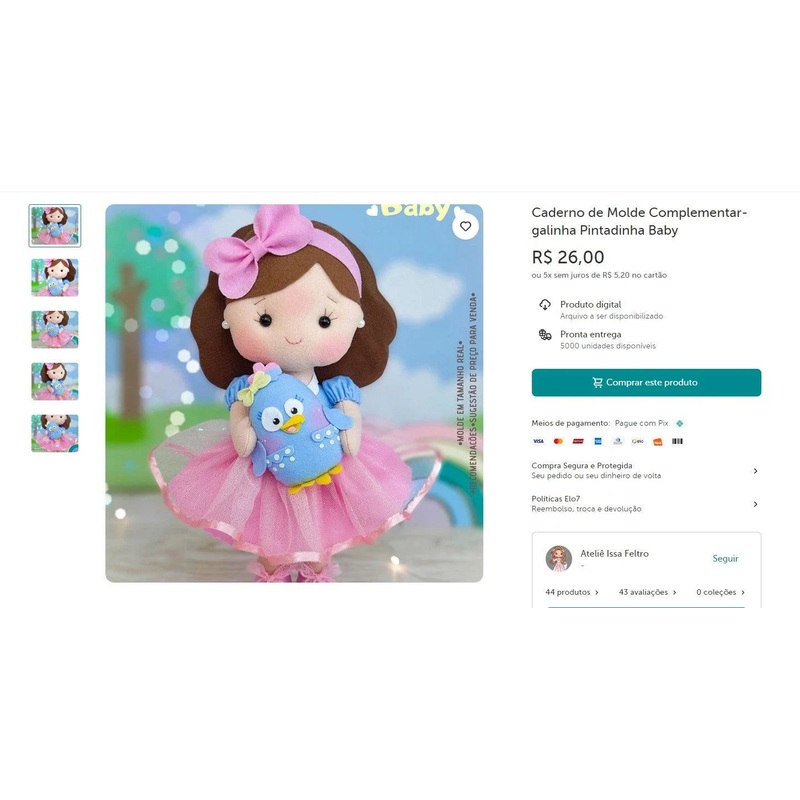 Personal Shopper | Buy from Brazil – Digital workbooks – 5 items (DDP)