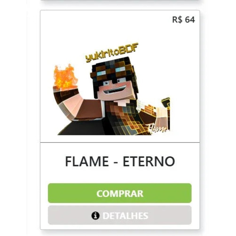 Personal Shopper | Buy from Brazil – FLAME – ETERNO – 1 item (DDP)