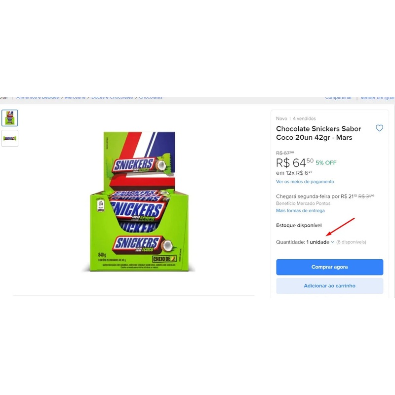 Personal Shopper | Buy from Brazil – Kit 5 chocolate boxes Stickers – (DDP)