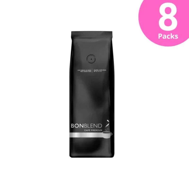 8-Pack Bonblend Premium Coffee Beans – 8 x 500g (17.7 oz) – Brazilian Arabica Coffee