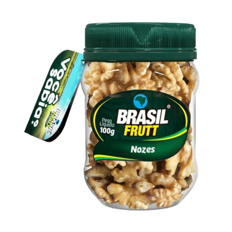 Butterfly Walnuts – 100g (3.53 oz) – Brasil Frutt