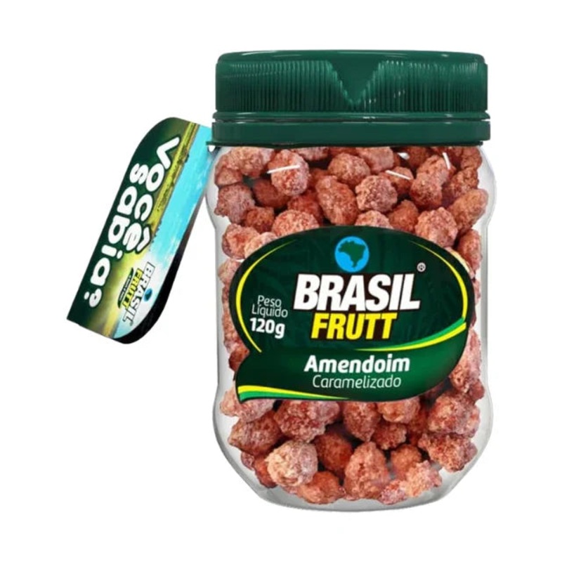 Caramelized Peanuts – 120g (4.23 oz) – Brasil Frutt