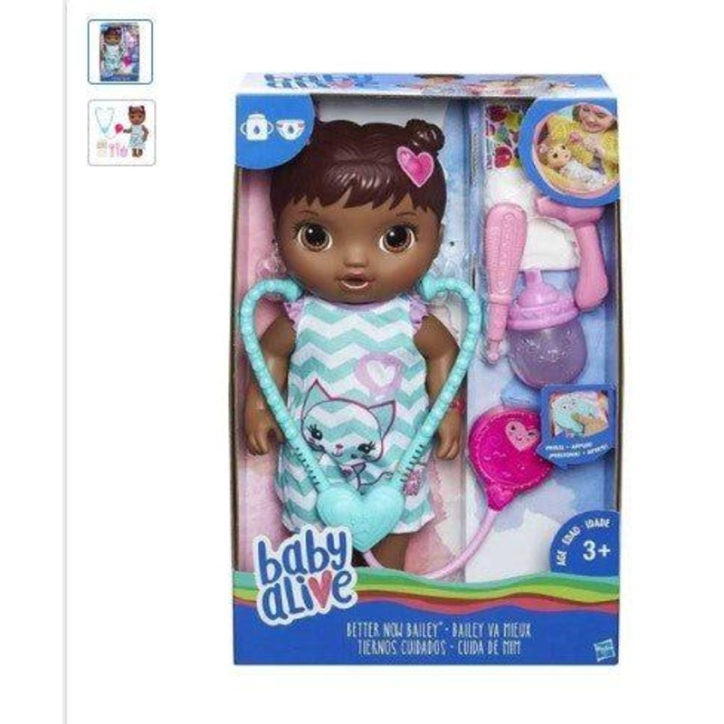 Personal Shopper | Buy from Brazil – Boneca Baby Alive Cuida De Mim Negra – Hasbro – 1 item (DDP)