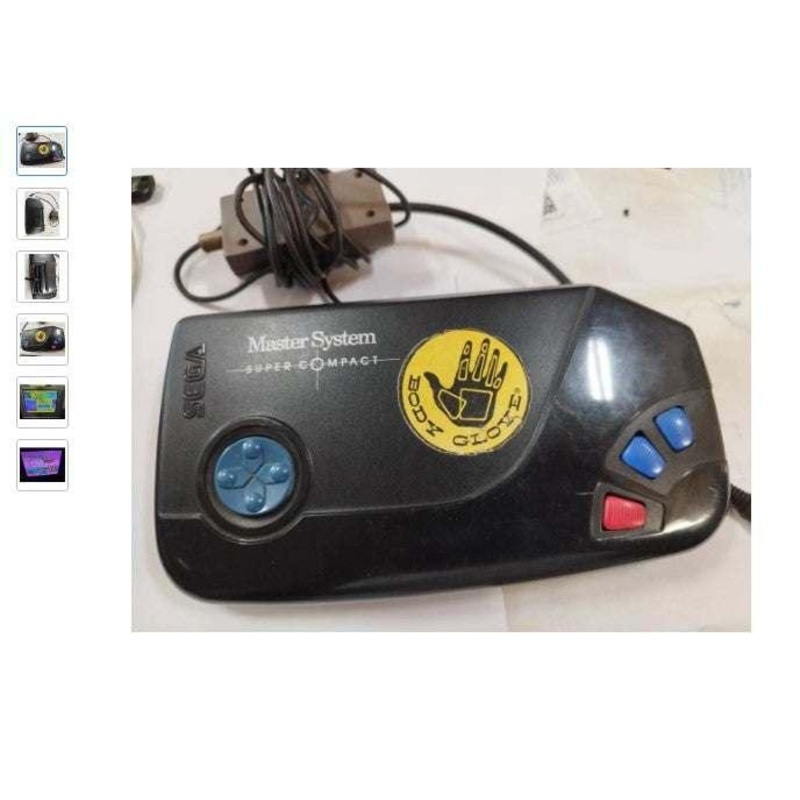 Personal Shopper | Buy from Brazil -Master System Super Compact Alex Kidd Sega Tec Toy Vintage Antigo – 1 unit (DDP)