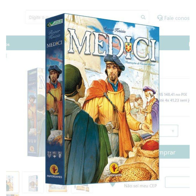 Personal Shopper | Buy from Brazil – Medici Game – 2 units (DDP)