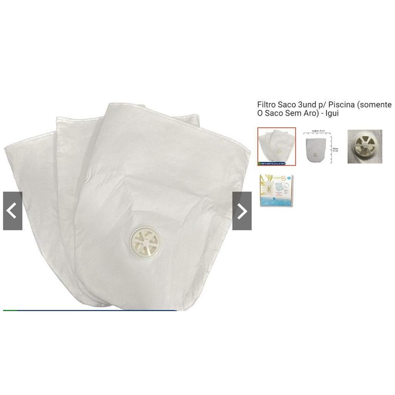 Personal Shopper | Buy from Brazil -Swimming pool filter -4 itens (DDP)
