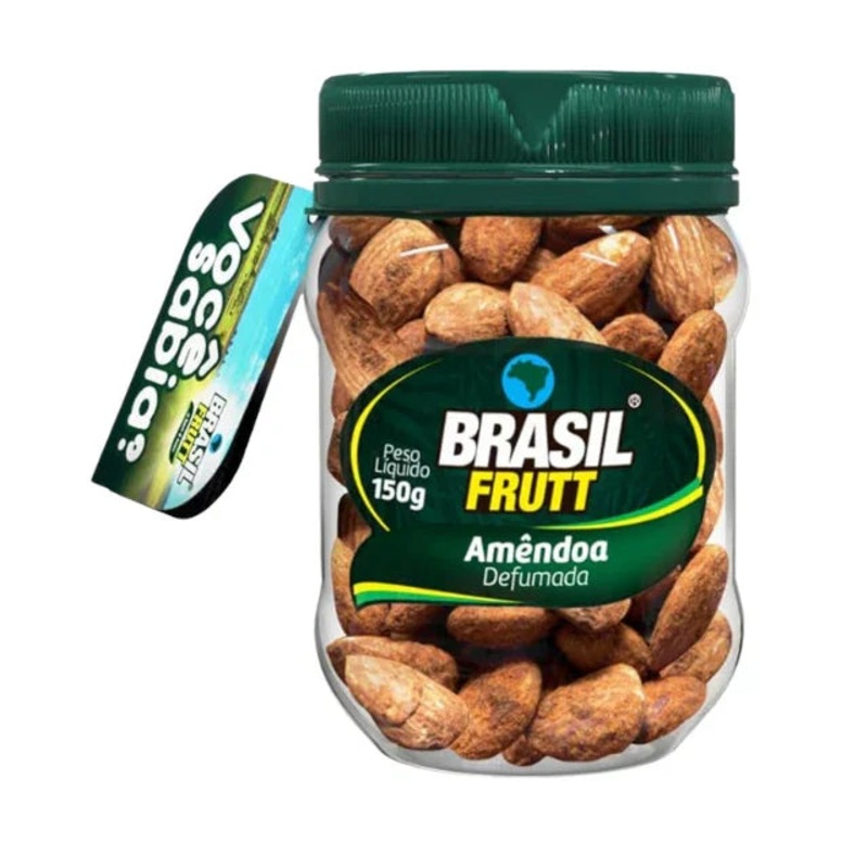 Smoked Almonds – 150g (5.29 oz) – Brasil Frutt