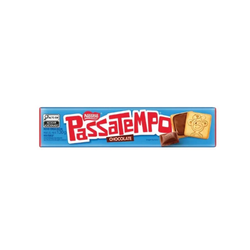 Nestl Passatempo Chocolate-Filled Biscuit –  130g (4.59 oz)- Deliciously Crunchy Chocolate Treat