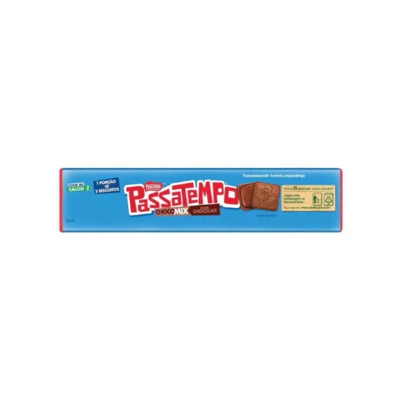 Nestl Passatempo ChocoMix Chocolate-Filled Biscuits – 130g (4.59 oz)