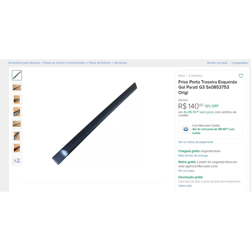 Personal Shopper | Buy from Brazil -CAR PARTS – 7 items (DDP)