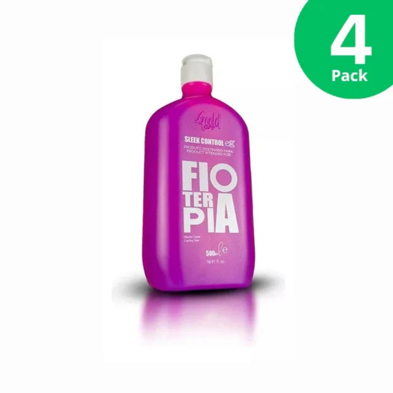 4-Pack Gold Spell Fioterapia Progressive Hair Therapy – 4 x 500ml (16.9 fl oz) – Formaldehyde-Free