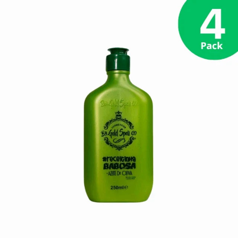 4-Pack Hydro-Nourishment Aloe & Olive Oil Hair Treatment – Original – 4 x 8.45 oz (250ml)