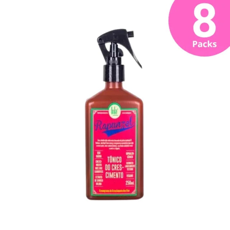 8-Pack Lola Cosmetics Rapunzel Hair Growth Tonic – 8 x 250ml (8.45 fl oz)