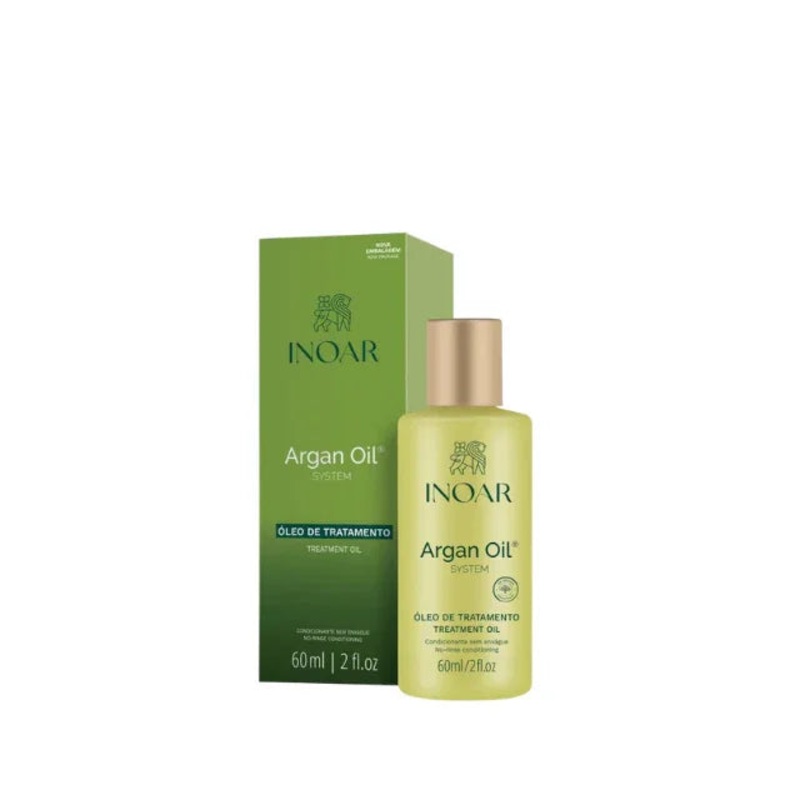Inoar Argan Oil System – Hair Treatment Oil 2 fl. oz (60ml)