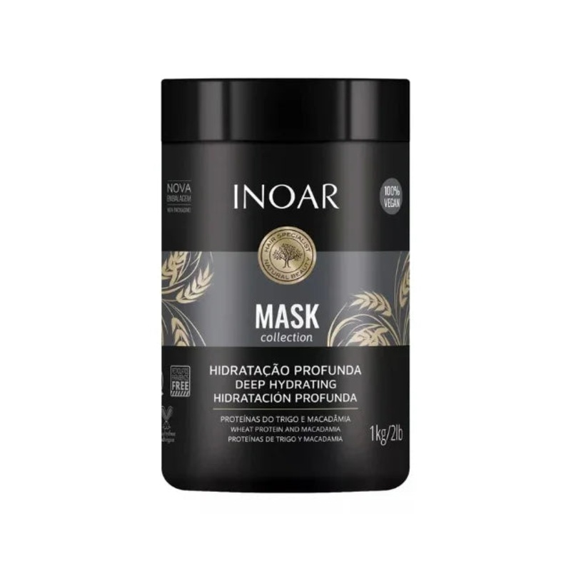 Inoar Deep Hydrating Hair Mask  1 kg / 2 lb